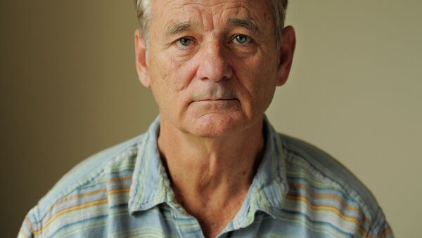 Американский актер Билл Мюррей. Архивное фото Американский актер Билл Мюррей. Архивное фото