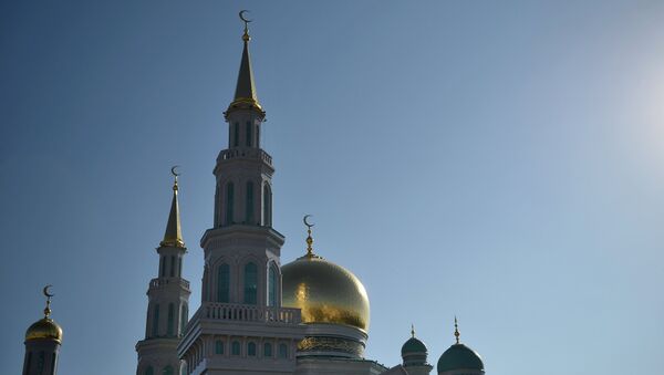 Открытие после реставрации главной мечети Москвы Открытие после реставрации главной мечети Москвы