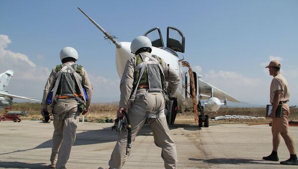Российские самолеты на базе Хмеймим в Сирии Российские самолеты на базе Хмеймим в Сирии