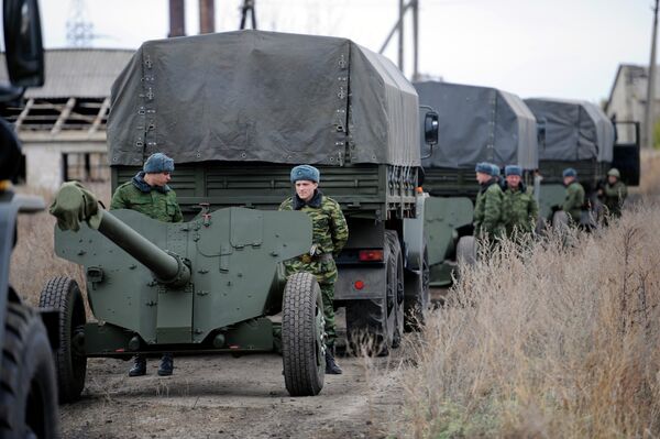 Отвод военной техники в ДНР Отвод военной техники в ДНР