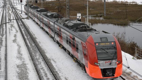 Скоростной электропоезд Ласточка, запуск которого состоялся по маршруту Екатеринбург - Нижний Тагил Скоростной электропоезд Ласточка, запуск которого состоялся по маршруту Екатеринбург - Нижний Тагил