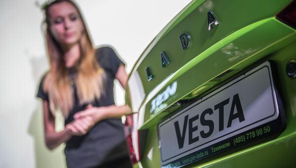 Lada Vesta. Архивное фото Lada Vesta. Архивное фото