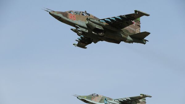 Самолеты Су-25СМ. Архивное фото Самолеты Су-25СМ. Архивное фото