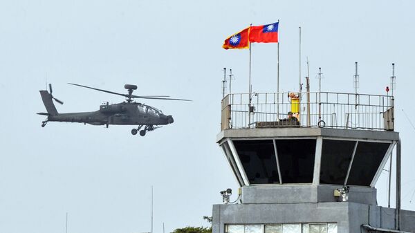 Вертолёт производства США AH-64E Apache ВВС Тайваня Вертолёт производства США AH-64E Apache ВВС Тайваня
