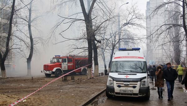 Взрыв машины в волгограде