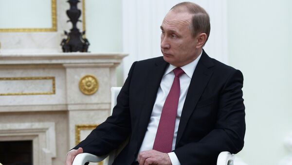 Президент России Владимир Путин. Архивное фото Президент России Владимир Путин. Архивное фото