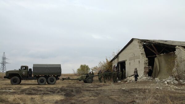 Отвод военной техники в ДНР Отвод военной техники в ДНР