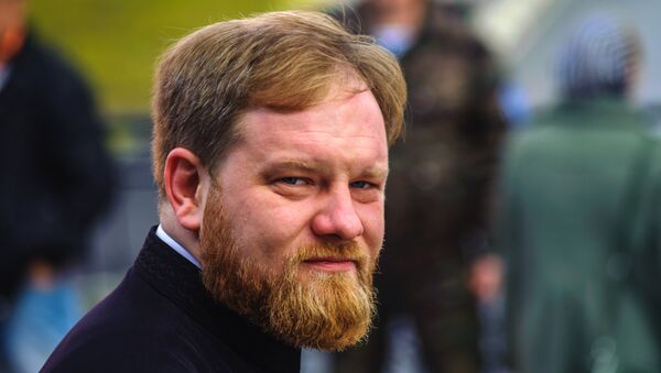 Пресс-сектерарь патриарха Московского и всея Руси Кирилла священник Александр Волков. Архивное фото Пресс-сектерарь патриарха Московского и всея Руси Кирилла священник Александр Волков. Архивное фото