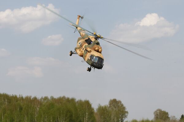 Демонстрация вертолета МИ-17 В-5 Демонстрация вертолета МИ-17 В-5