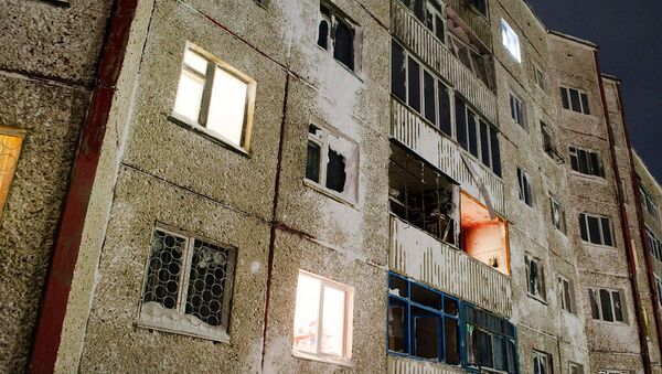 Жилые дома в городе Кировск Мурманской области на которые сошла лавина Жилые дома в городе Кировск Мурманской области на которые сошла лавина