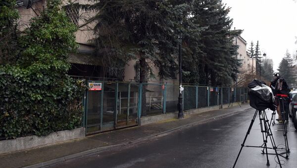 Дом бывшего президента Польши Войцеха Ярузельского в Варшаве. Архивное фото Дом бывшего президента Польши Войцеха Ярузельского в Варшаве. Архивное фото