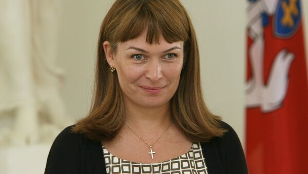 Супруга Михаила Саакашвили Сандра Рулофс. Архивное фото Супруга Михаила Саакашвили Сандра Рулофс. Архивное фото