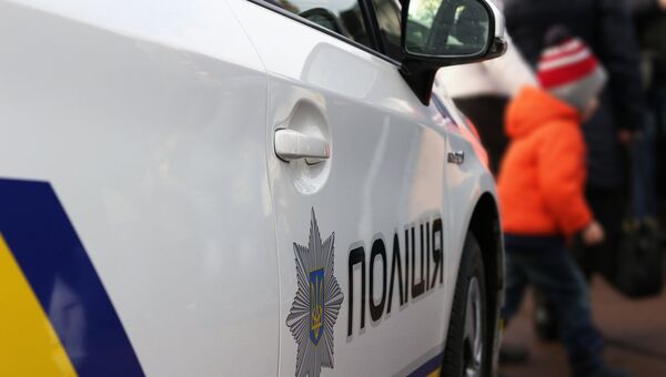 Автомобиль полиции на Украине. Архивное фото Автомобиль полиции на Украине. Архивное фото