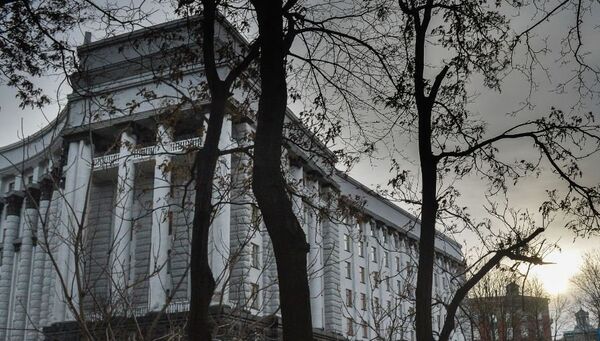 Здание правительства Украины. Архивное фото Здание правительства Украины. Архивное фото