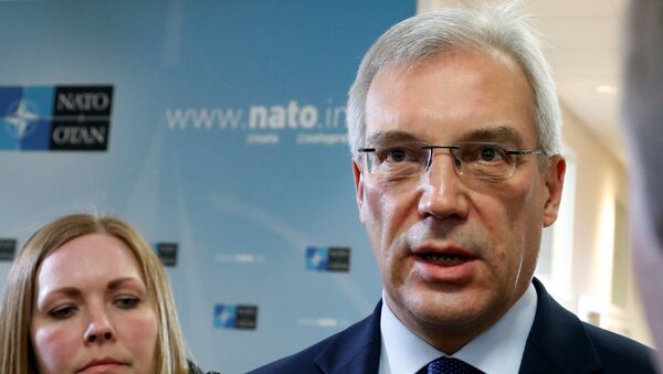 Постпред России при НАТО Александр Грушко. Архивное фото Постпред России при НАТО Александр Грушко. Архивное фото