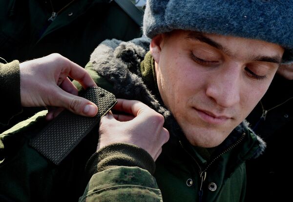 Призыв на военную службу в городах России. Архивное фото Призыв на военную службу в городах России. Архивное фото