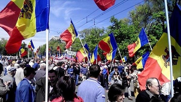 Митинг в Кишиневе Митинг в Кишиневе