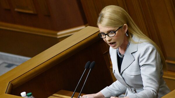 Лидер всеукраинского объединения Батькивщина Юлия Тимошенко. Архивное фото Лидер всеукраинского объединения Батькивщина Юлия Тимошенко. Архивное фото