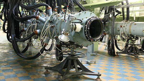 Лазерная установка во Всероссийском научно-исследовательском институте экспериментальной физики в Сарове. Архивное фото Лазерная установка во Всероссийском научно-исследовательском институте экспериментальной физики в Сарове. Архивное фото