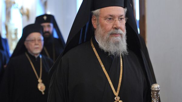 Архиепископ Новой Юстинианы и всего Кипра Хризостом II Архиепископ Новой Юстинианы и всего Кипра Хризостом II