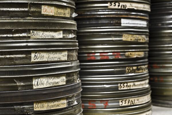 Хранилище мультипликационных кинофильмов на киностудии Союзмультфильм, которой исполняется 80 лет Хранилище мультипликационных кинофильмов на киностудии Союзмультфильм, которой исполняется 80 лет