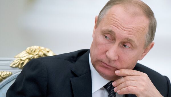 Президент России Владимир Путин. Архивное фото Президент России Владимир Путин. Архивное фото