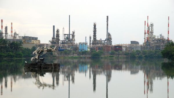 Завод колумбийской госкомпании Ecopetrol. Архивное фото Завод колумбийской госкомпании Ecopetrol. Архивное фото