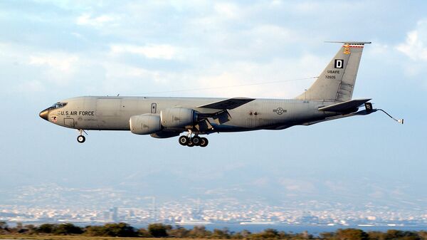Американский самолет КС-135А Американский самолет КС-135А