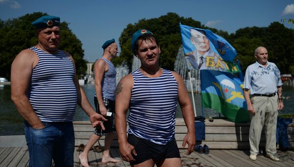 Празднование дня ВДВ Празднование дня ВДВ