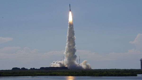 Ракета-носитель Atlas V. Архивное фото Ракета-носитель Atlas V. Архивное фото