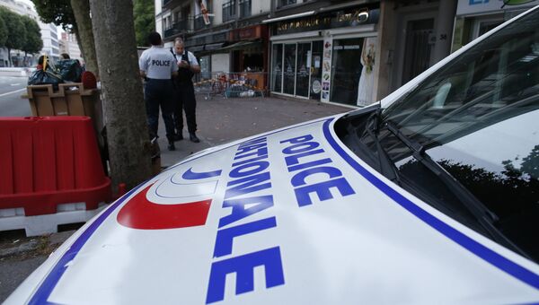 На месте пожара в баре французского Руана На месте пожара в баре французского Руана