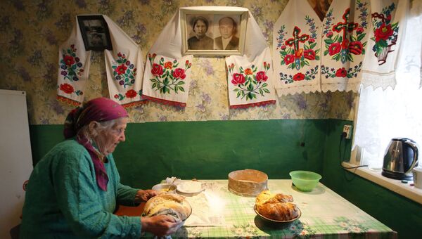Жительница деревни Погост Гомельской области Жительница деревни Погост Гомельской области