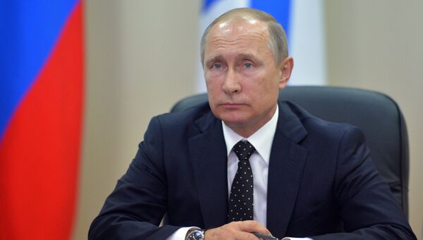 Президент РФ Владимир Путин. Архивное фото Президент РФ Владимир Путин. Архивное фото
