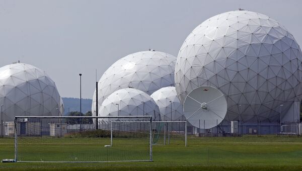Станция мониторинга разведывательной службы Германии (BND) в Бад-Айблинге. Архивное фото Станция мониторинга разведывательной службы Германии (BND) в Бад-Айблинге. Архивное фото