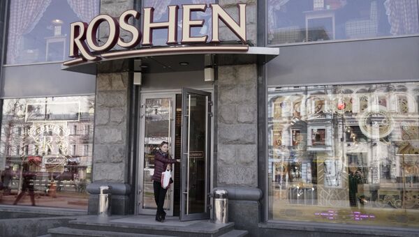 Магазин Roshen в Киеве, Украина Магазин Roshen в Киеве, Украина