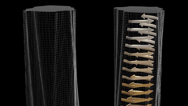 Структура заразного белка, вызывающего коровье бешенство Структура заразного белка, вызывающего коровье бешенство