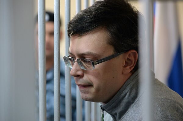Первый заместитель руководителя Главного следственного управления СК РФ по городу Москве, генерал-майор юстиции Денис Никандров в Лефортовском суде Москвы Первый заместитель руководителя Главного следственного управления СК РФ по городу Москве, генерал-майор юстиции Денис Никандров в Лефортовском суде Москвы