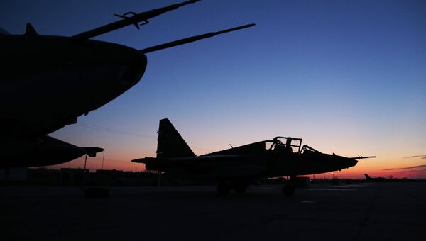 Штурмовики Су-25. Архивное фото Штурмовики Су-25. Архивное фото