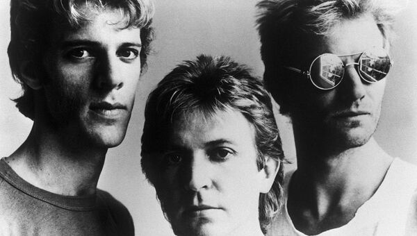 Британская группа The Police Британская группа The Police