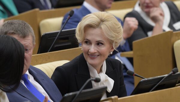 Депутат Ирина Яровая на заседании Государственной Думы РФ. Архивное фото Депутат Ирина Яровая на заседании Государственной Думы РФ. Архивное фото