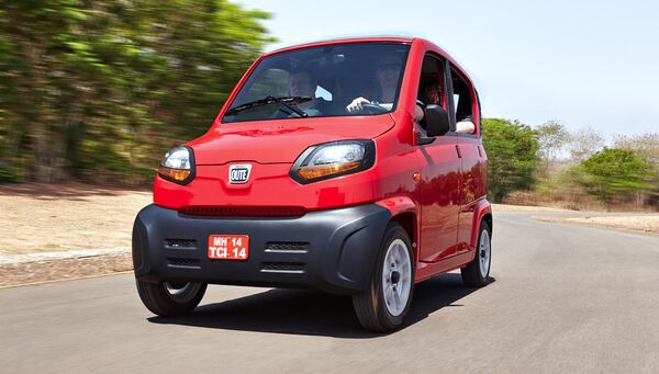 Автомобиль Bajaj Qute Автомобиль Bajaj Qute