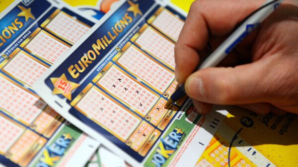 Билет европейской лотереи EuroMillions Билет европейской лотереи EuroMillions