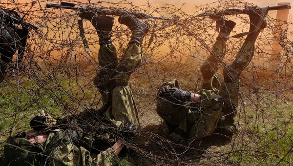 Испытания на право ношения голубого берета в Самарской области Испытания на право ношения голубого берета в Самарской области