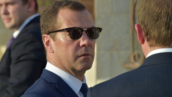 Председатель правительства РФ Дмитрий Медведев. Архивное фото Председатель правительства РФ Дмитрий Медведев. Архивное фото