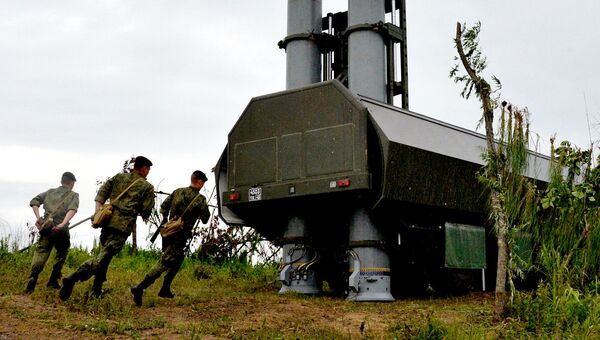 Новый береговой ракетный комплекс Бастион во время учений Новый береговой ракетный комплекс Бастион во время учений