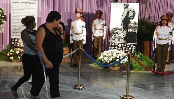 Прощание с Фиделем Кастро в Гаване в здании мемориала Хосе Марти Прощание с Фиделем Кастро в Гаване в здании мемориала Хосе Марти