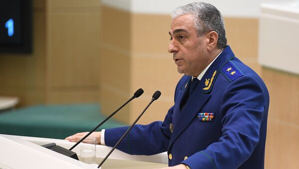 Саак Карапетян, назначенный на должность заместителя генерального прокурора РФ, на заседании Совета Федерации РФ Саак Карапетян, назначенный на должность заместителя генерального прокурора РФ, на заседании Совета Федерации РФ