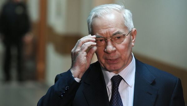 Бывший премьер-министр Украины Никалай Азаров. Архивное фото Бывший премьер-министр Украины Никалай Азаров. Архивное фото