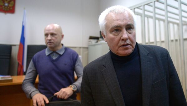 Экс-глава Роспечати Борис Миронов в суде. Архивное фото Экс-глава Роспечати Борис Миронов в суде. Архивное фото