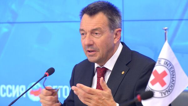 Президент Международного Комитета Красного Креста Петер Маурер. Архивное фото Президент Международного Комитета Красного Креста Петер Маурер. Архивное фото